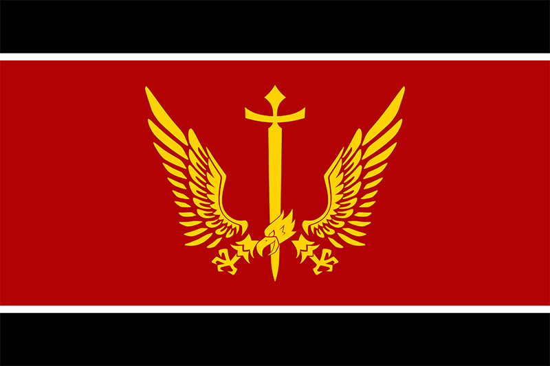 オルブライト共和国 国旗デザイン