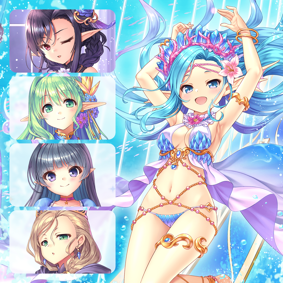 『あいミス』レーナの秘跡聖装・10月のイベント聖装を公開しました