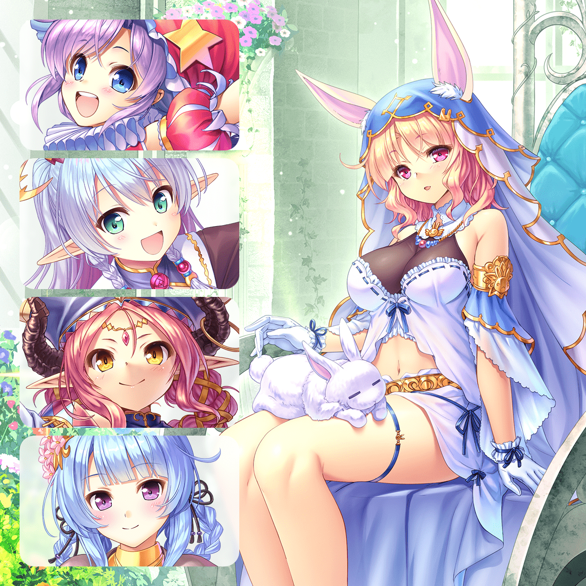 『あいミス』レーナの秘跡聖装・11月のイベント聖装を公開しました