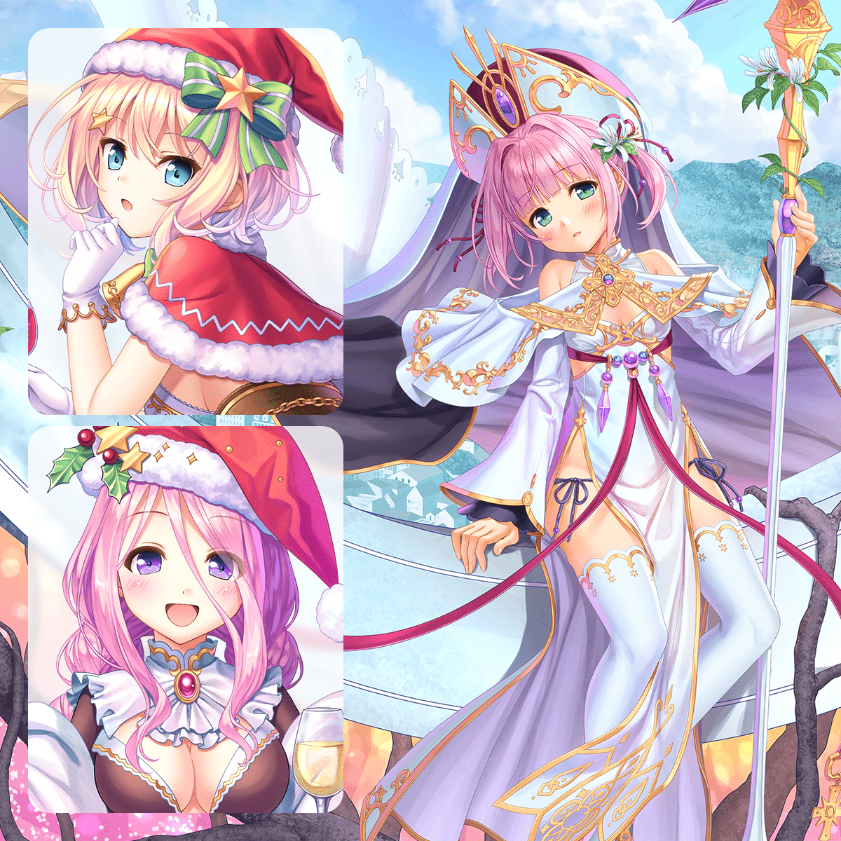 『あいミス』クリスの深憶聖装・12月のイベント聖装を公開しました